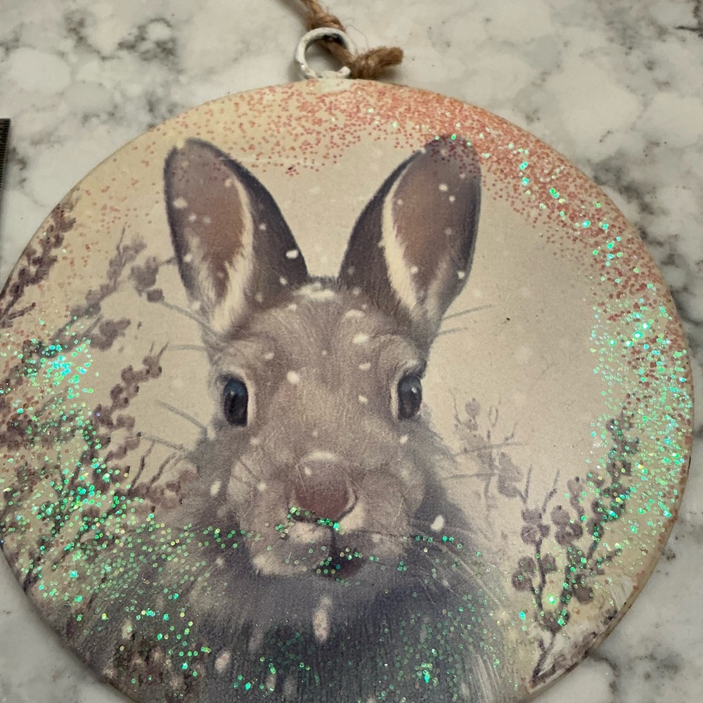 Ornament Christmas bunny